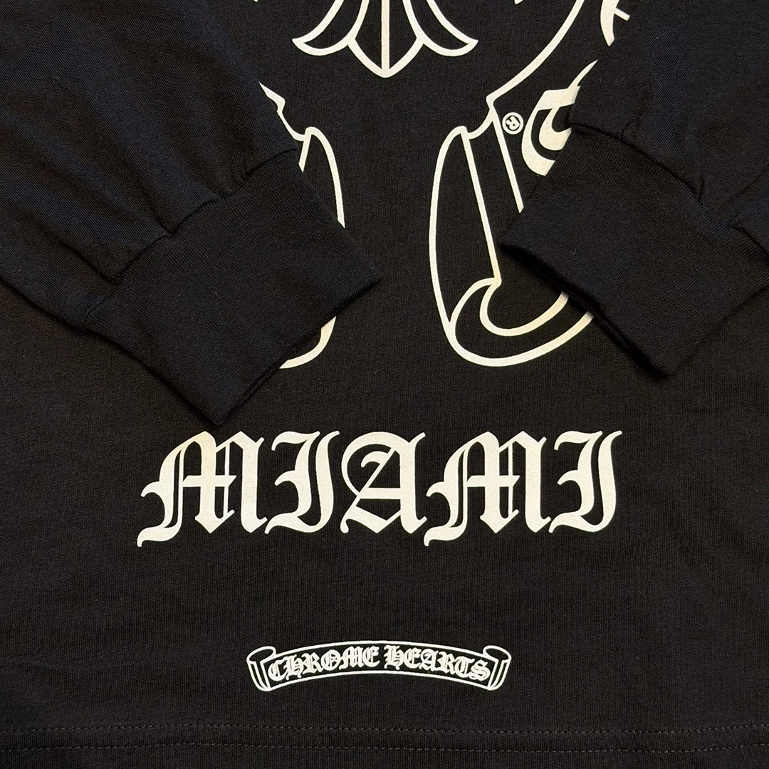 Chrome Hearts Miami Exclusive L/S T-shirt Black