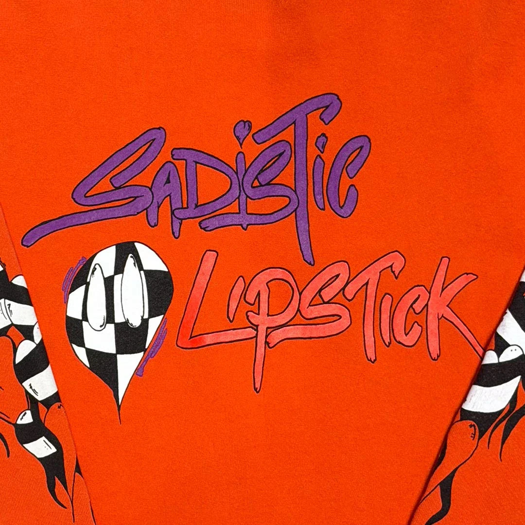 Chrome Hearts Matty Boy Sadistic Lipstick L/S T-shirt Red