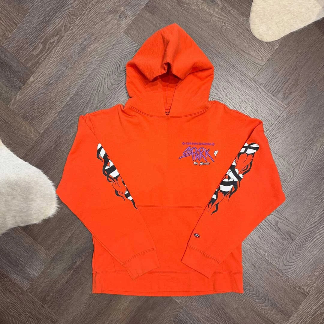 Chrome Hearts Matty Boy Sadistic Lipstick Hoodie Red