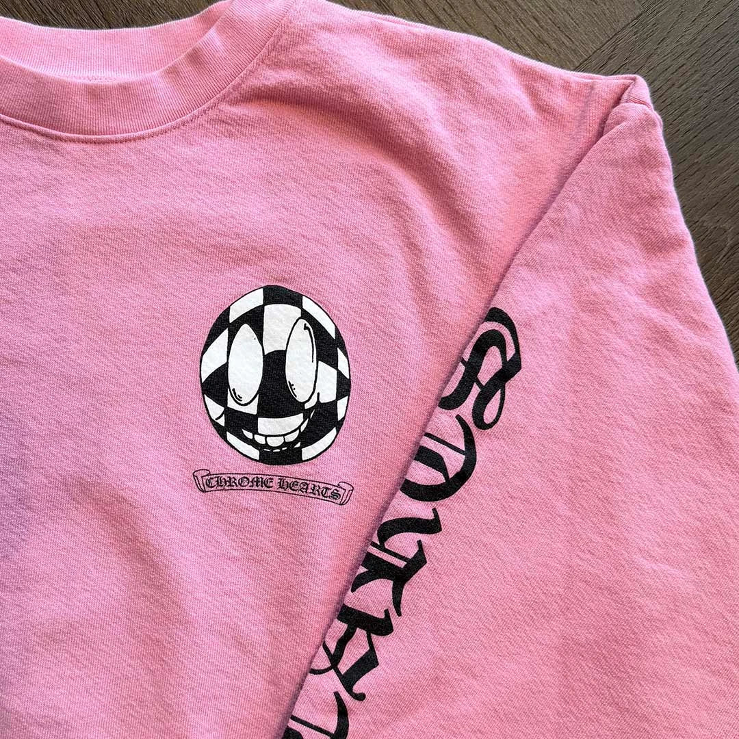 Chrome Hearts Matty Boy Vanity Affair Crewneck Sweatshirt Pink