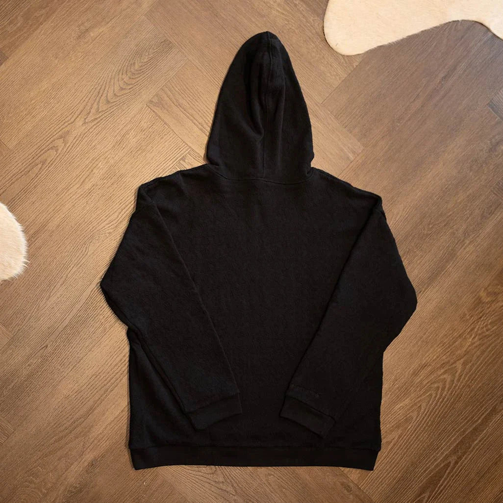 Chrome Hearts Monogram Patches Black Pullover Hoodie