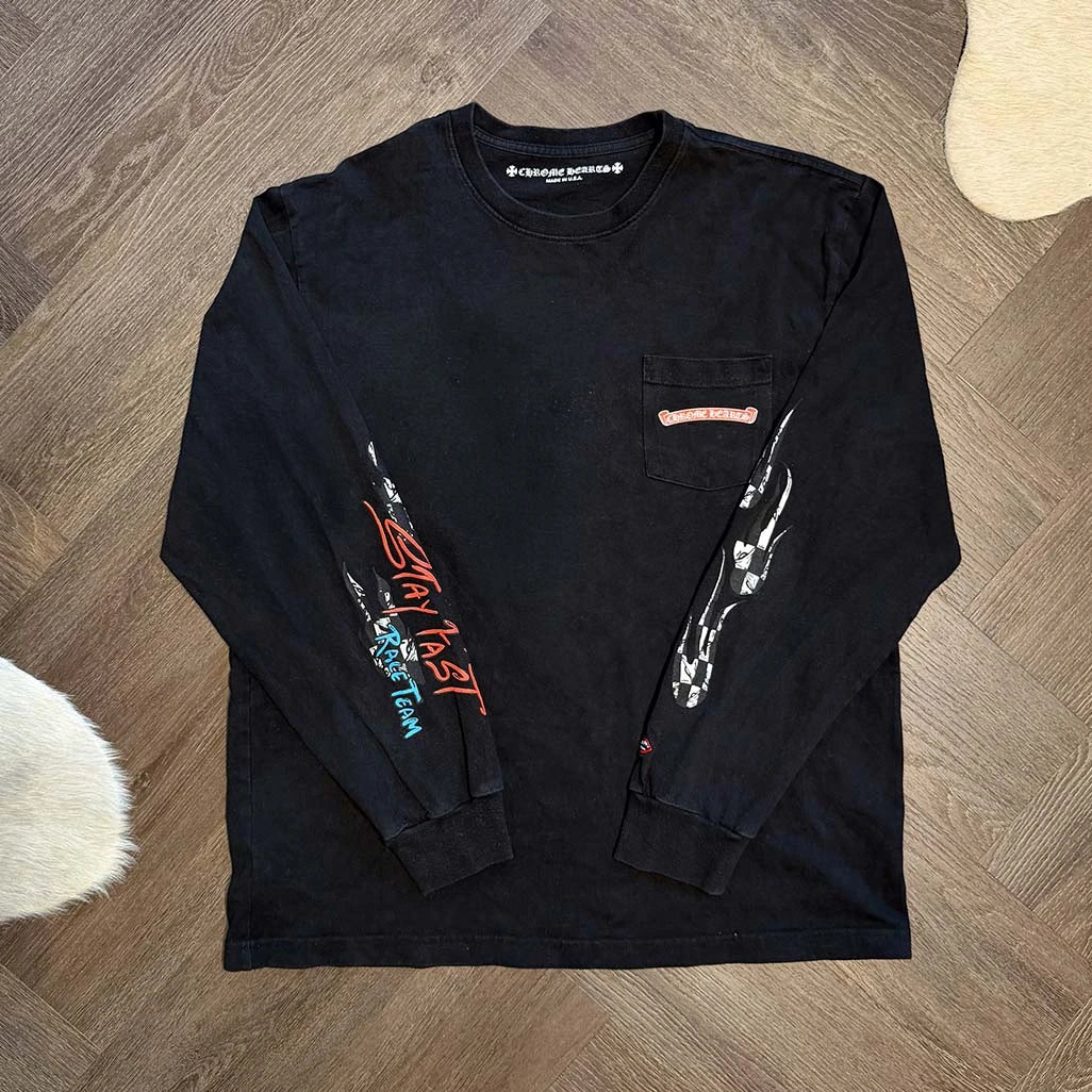 Chrome Hearts Matty Boy Stay Fast L/S T-shirt Black