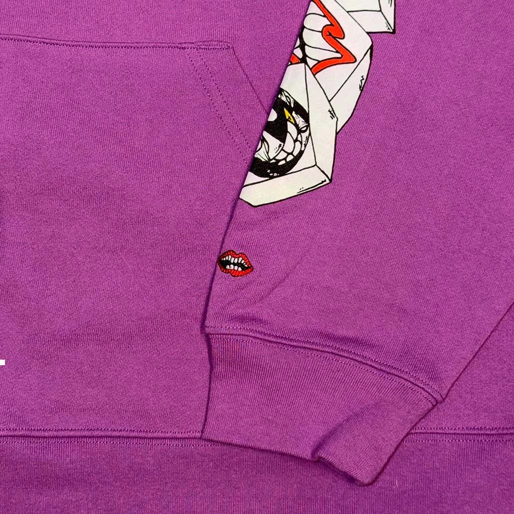 Chrome Hearts Matty Boy More Not Less Purple Hoodie