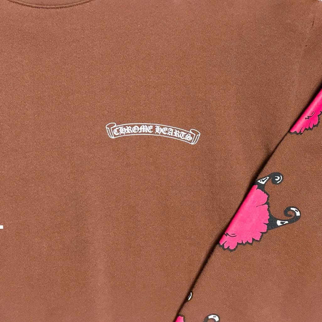 Chrome Hearts Matty Boy Structure Crewneck Sweatshirt Brown