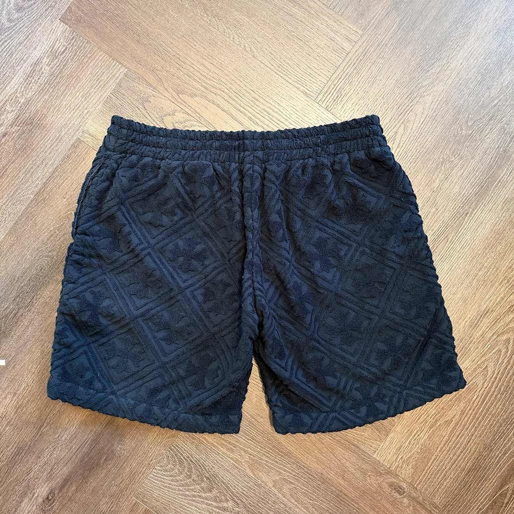 Chrome Hearts Cross Patch Black Shorts