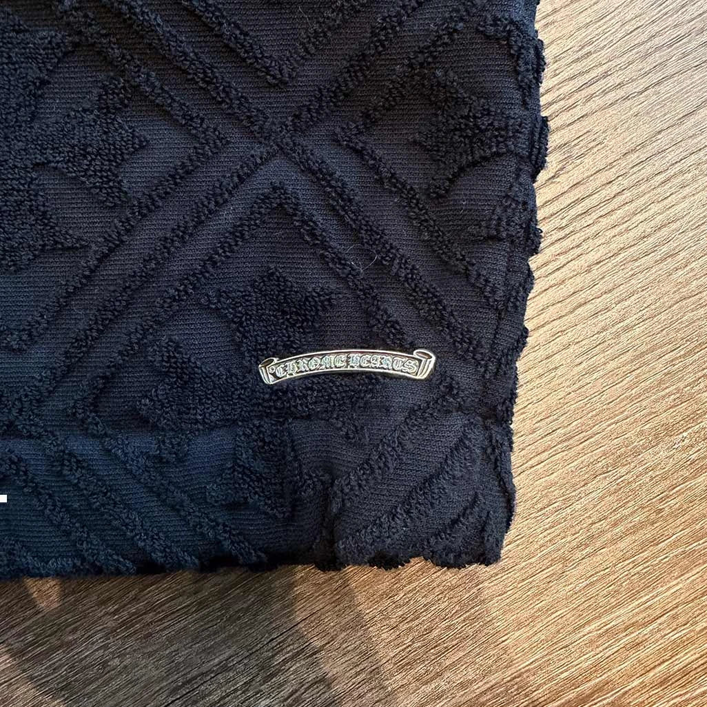 Chrome Hearts Cross Patch Black Shorts