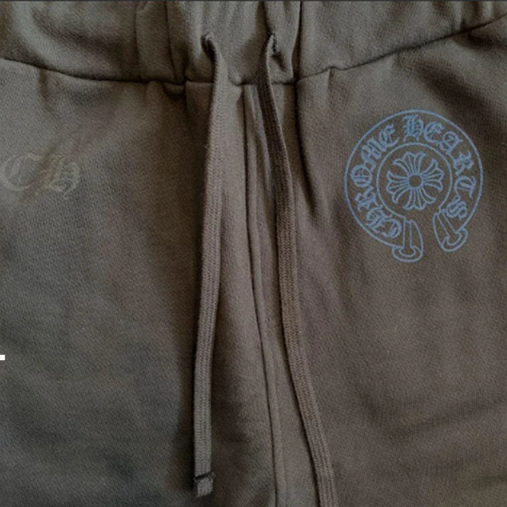 Chrome Hearts Black Blue Cotton Sweatpants