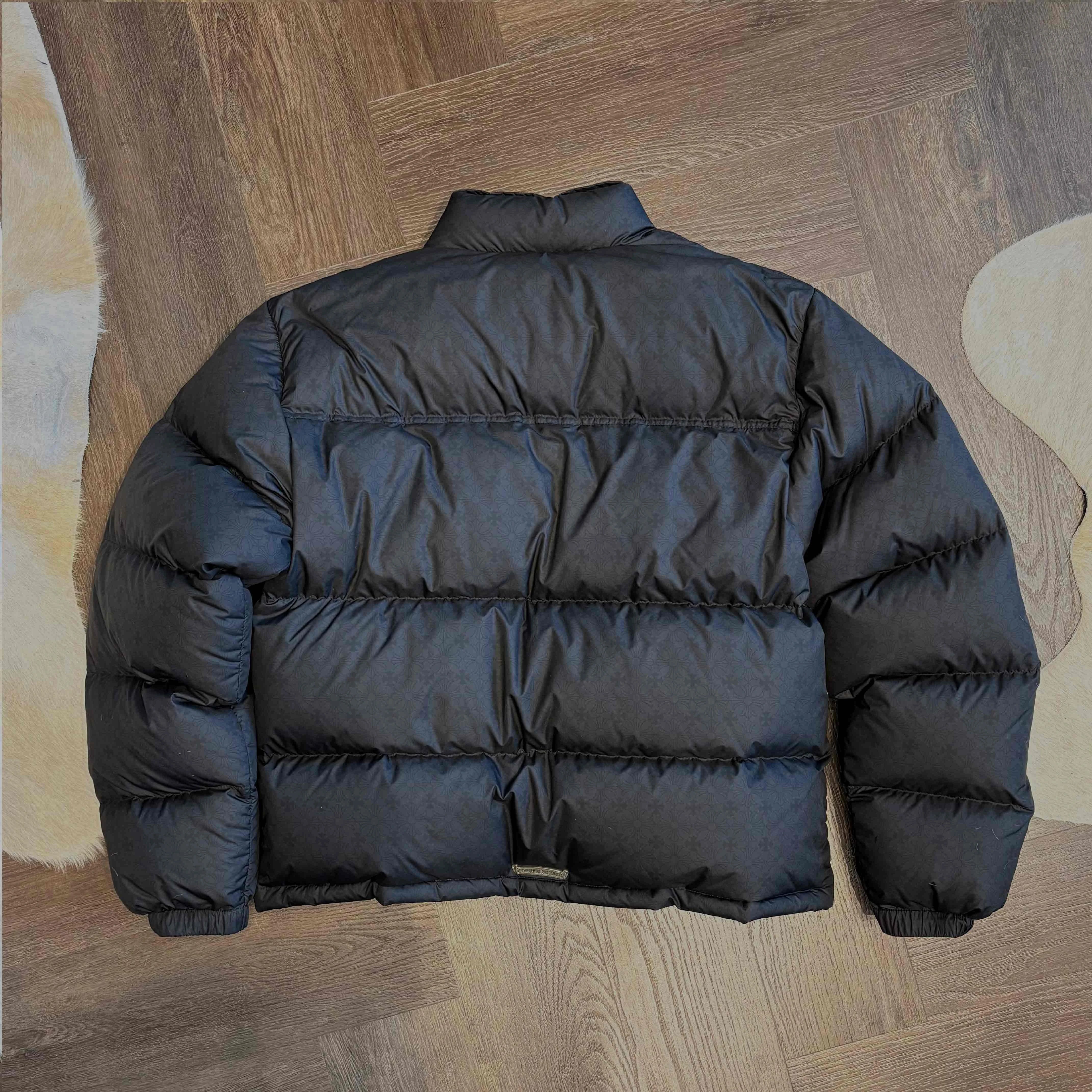 Chrome Hearts Black Puffer Jacket