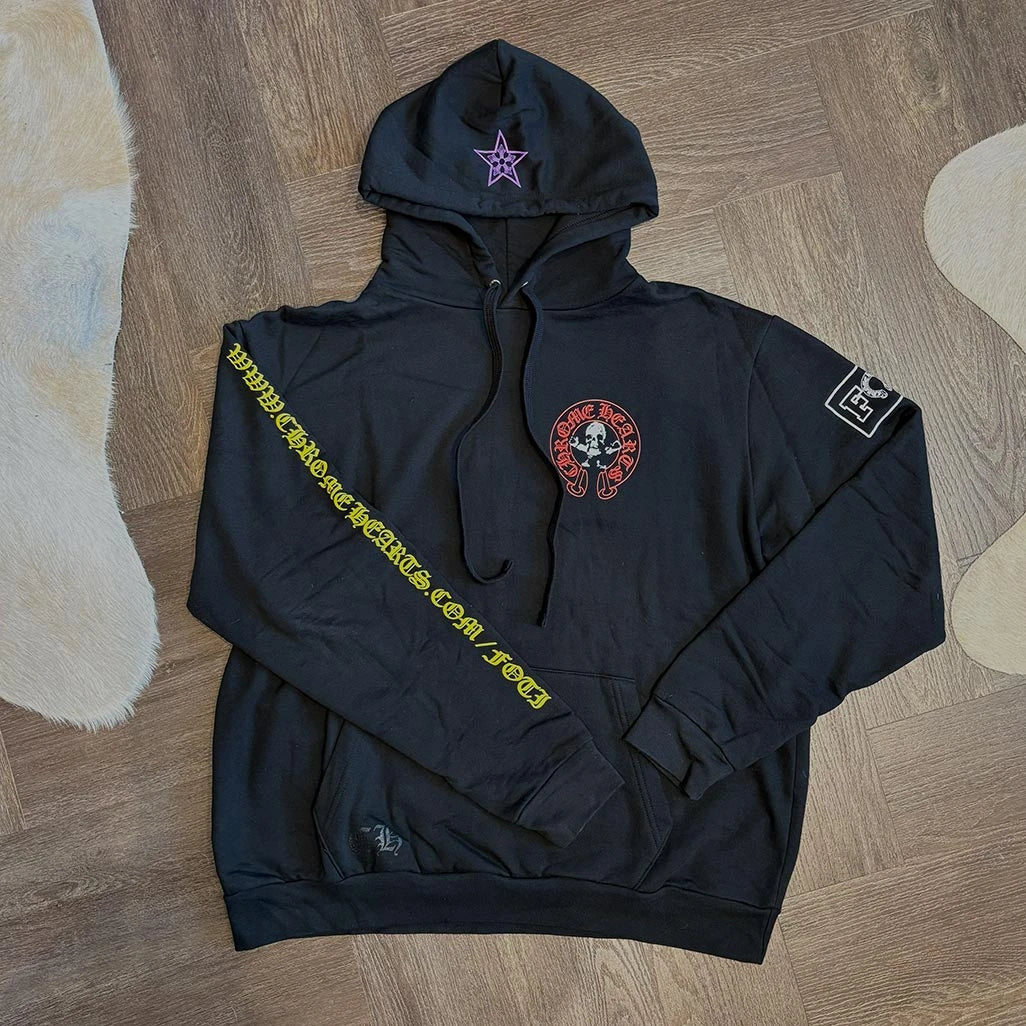 Chrome Hearts x Foti Harris Teeter Skeleton Online Exclusive Hoodie