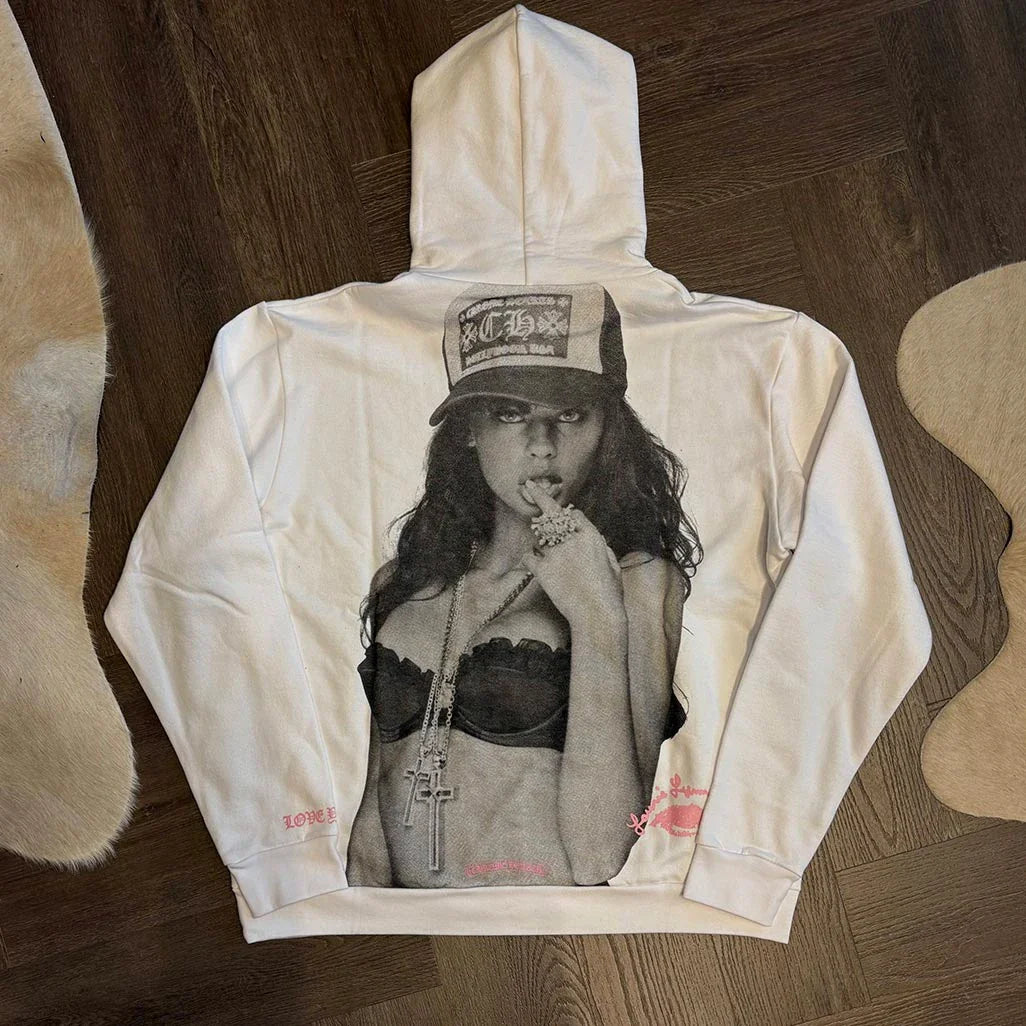 Chrome Hearts Laurie Lynn Stark Hoodie 'White'