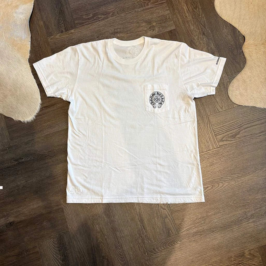 Chrome Hearts Horse Shoe White T-Shirt