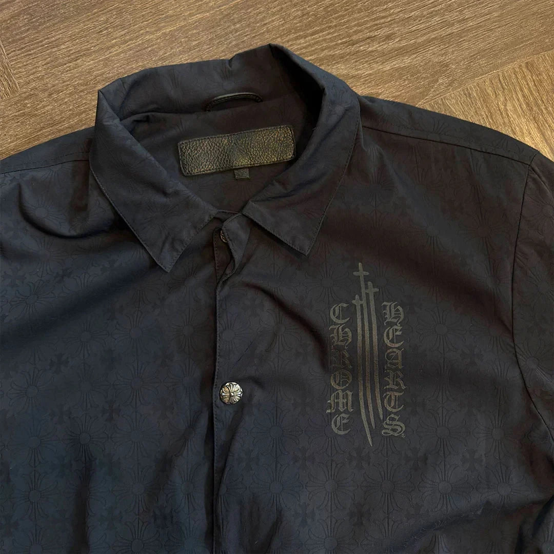 Chrome Hearts Nylon Monogram Cross Jacket