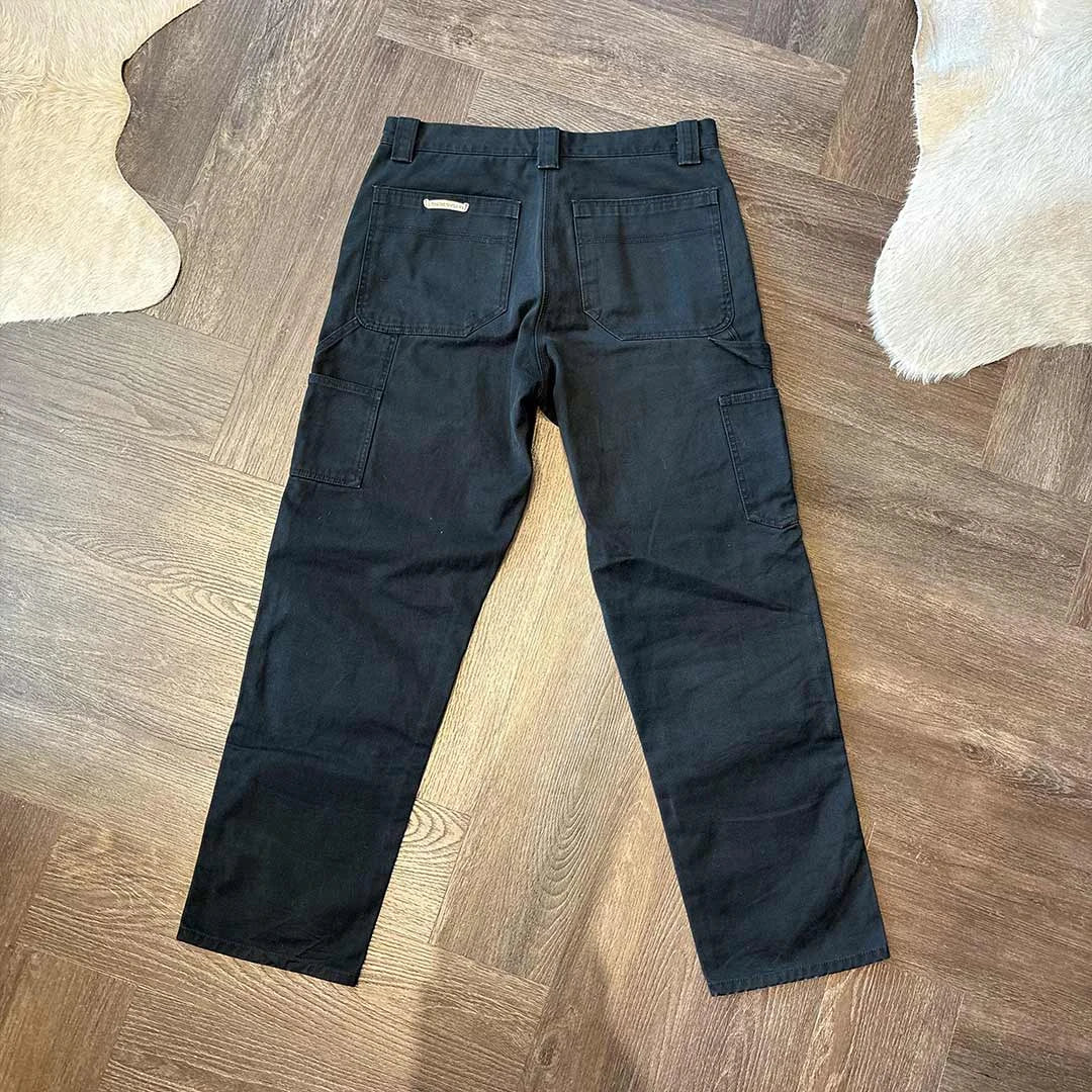 Chrome Hearts Black Carpenter Jeans