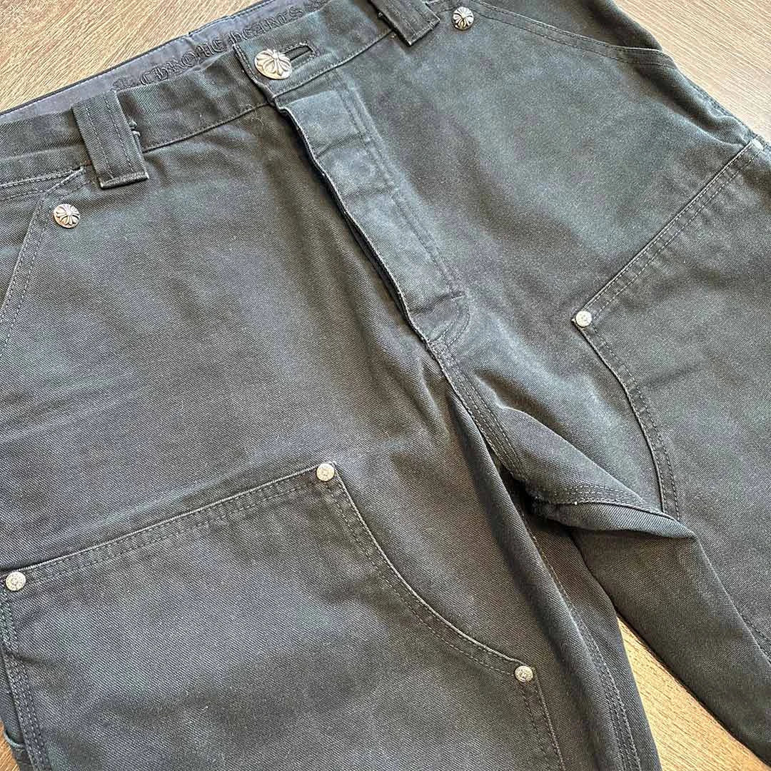 Chrome Hearts Black Carpenter Jeans