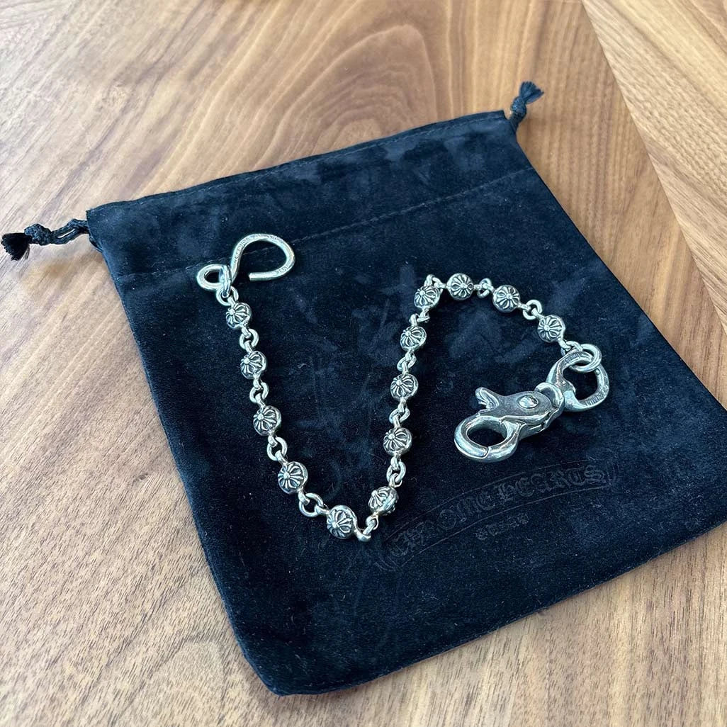 Chrome Hearts Cross Ball Wallet Chain