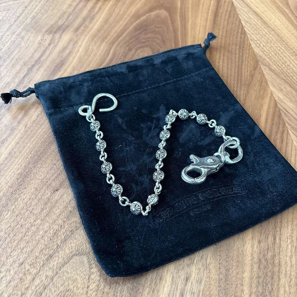 Chrome Hearts Cross Ball Wallet Chain