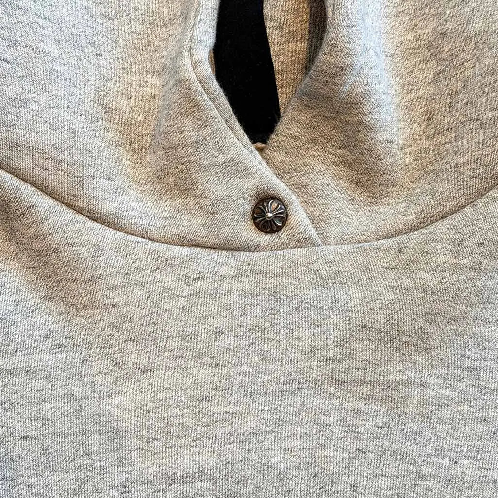 Chrome Hearts Floral Eyechart Pullover Hooded Sweatshirt