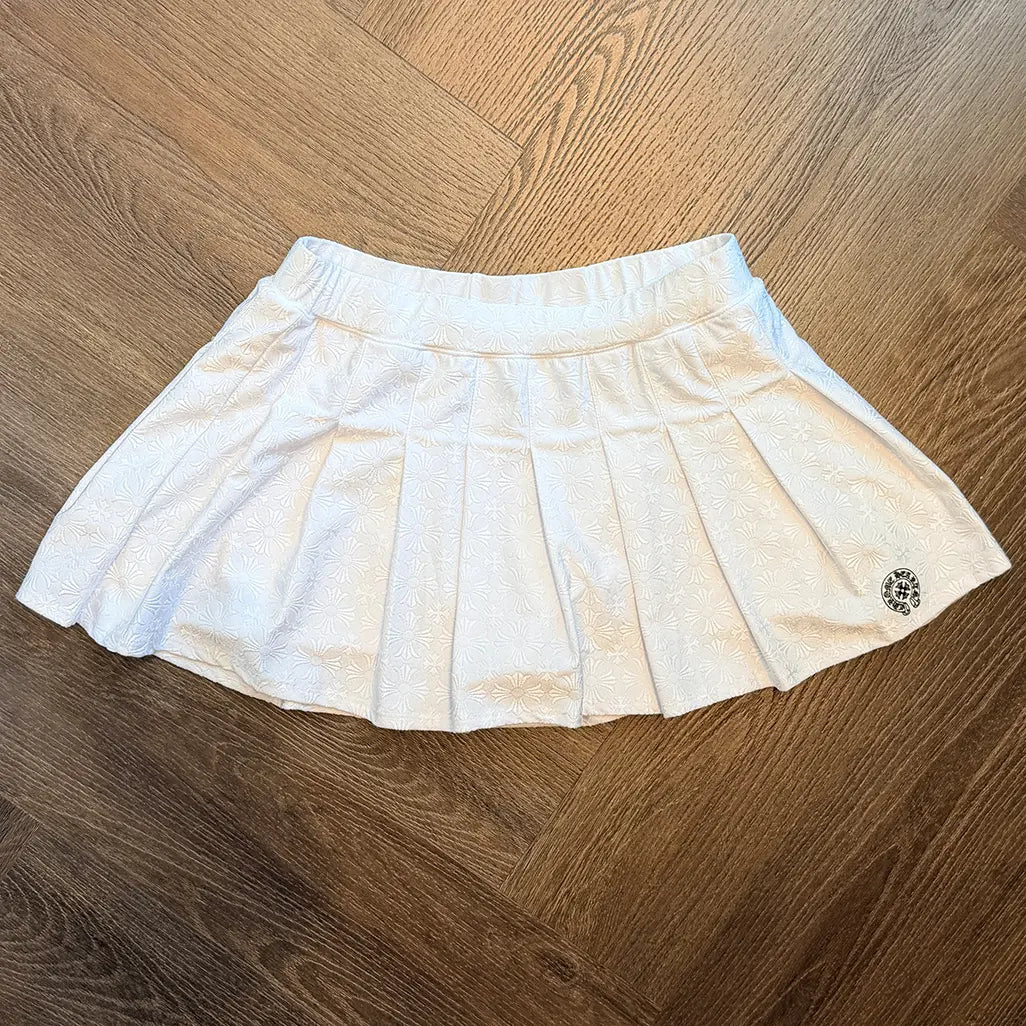 Chrome Hearts Horseshoe Logo Tennis Skirt