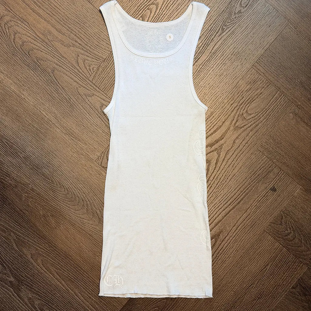 Chrome Hearts White “Love you” tank