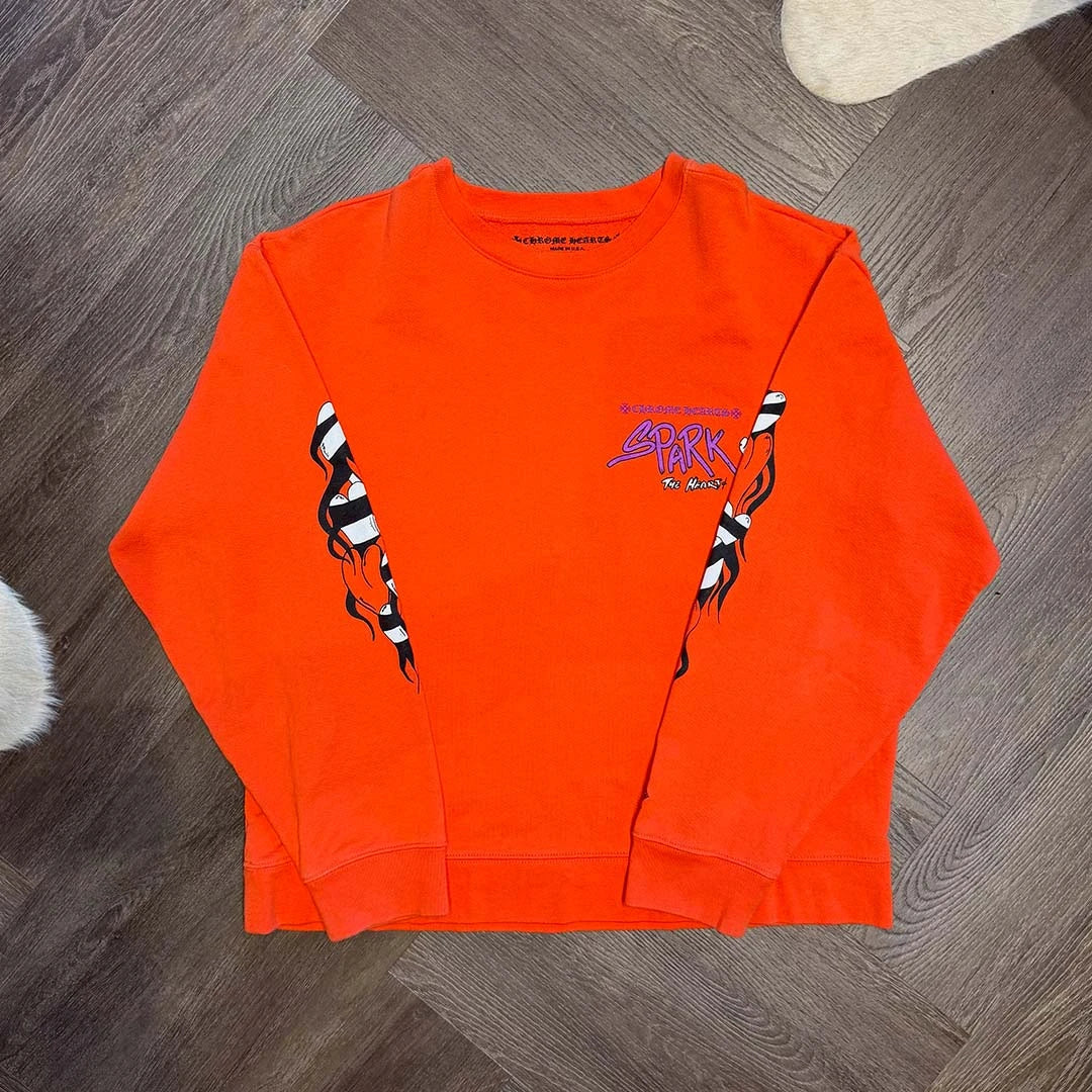 Chrome Hearts Matty Boy Sadistic Lipstick L/S T-shirt Red