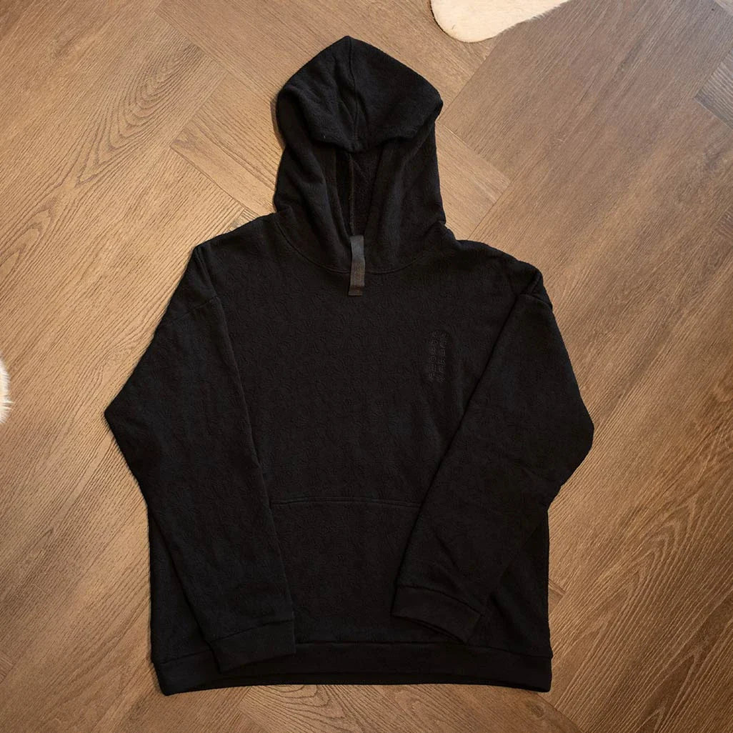 Chrome Hearts Monogram Patches Black Pullover Hoodie