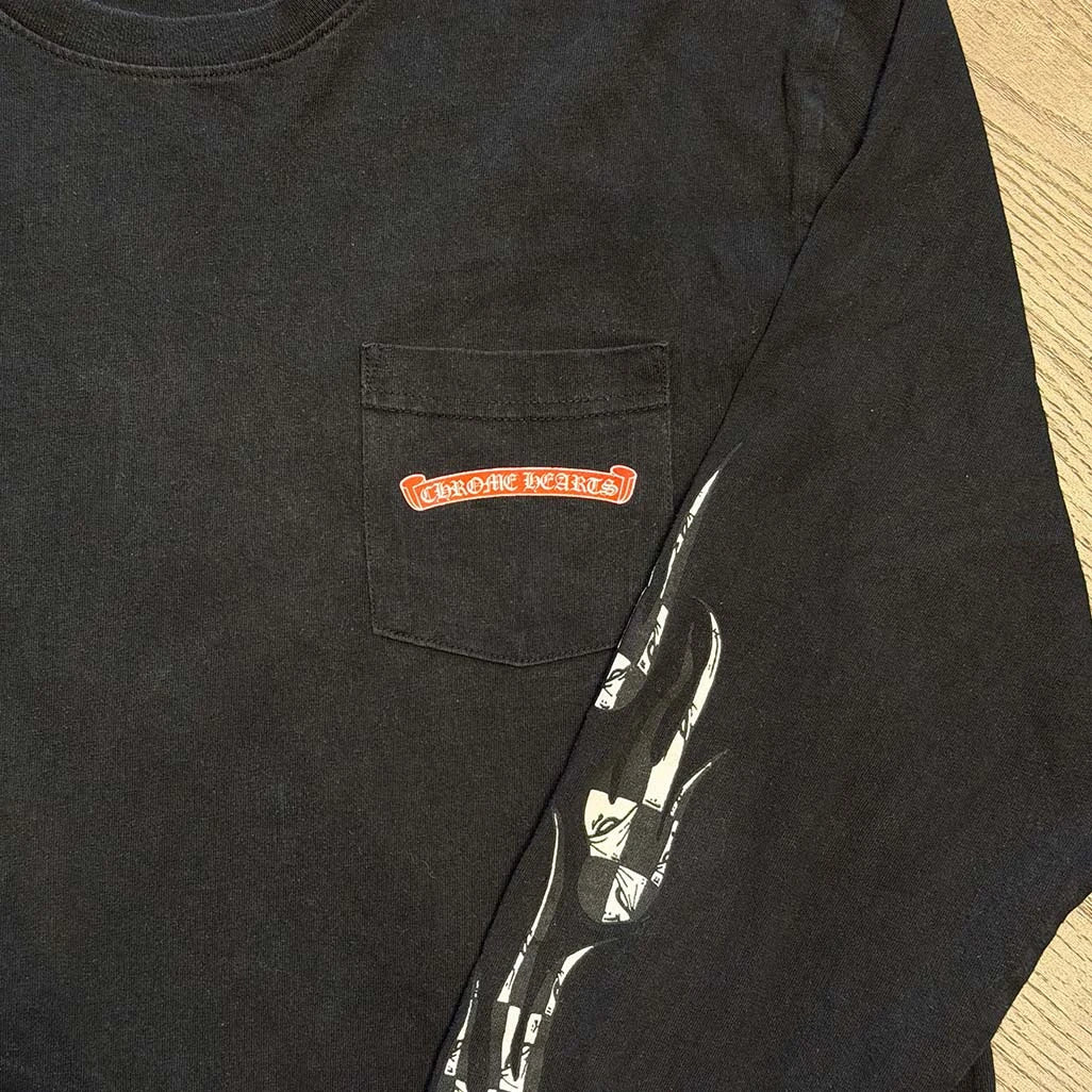 Chrome Hearts Matty Boy Stay Fast L/S T-shirt Black