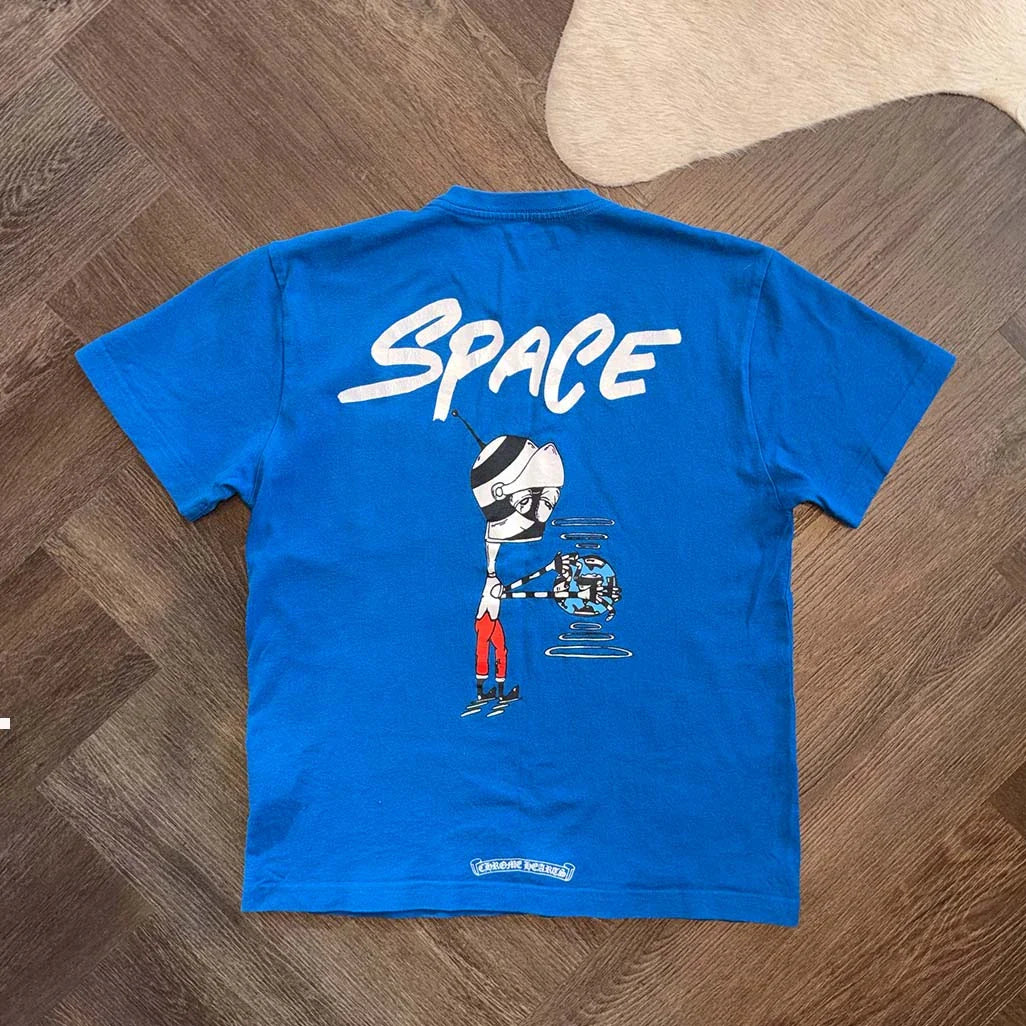 Chrome Hearts Matty Boy Space T-Shirt Blue