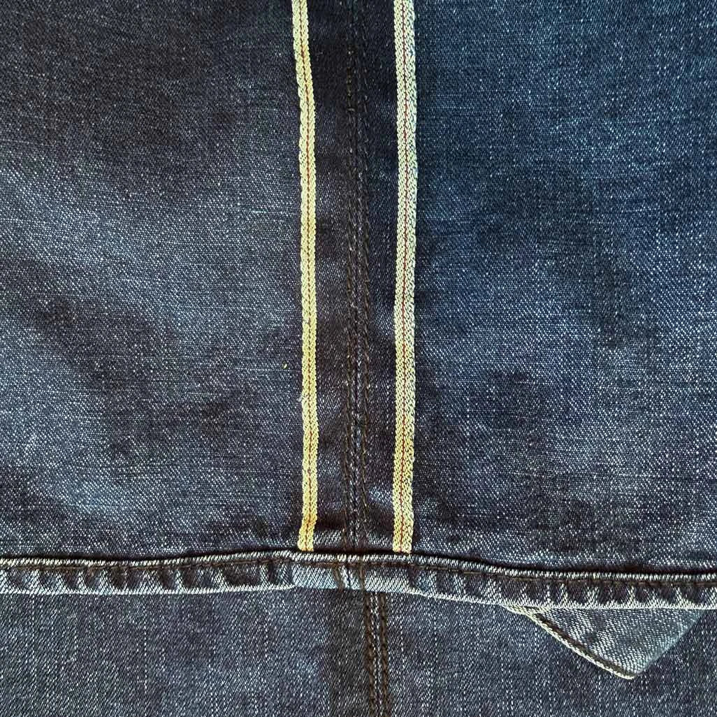 Chrome Hearts Cross Patch Denim Button Up Shirt Blue