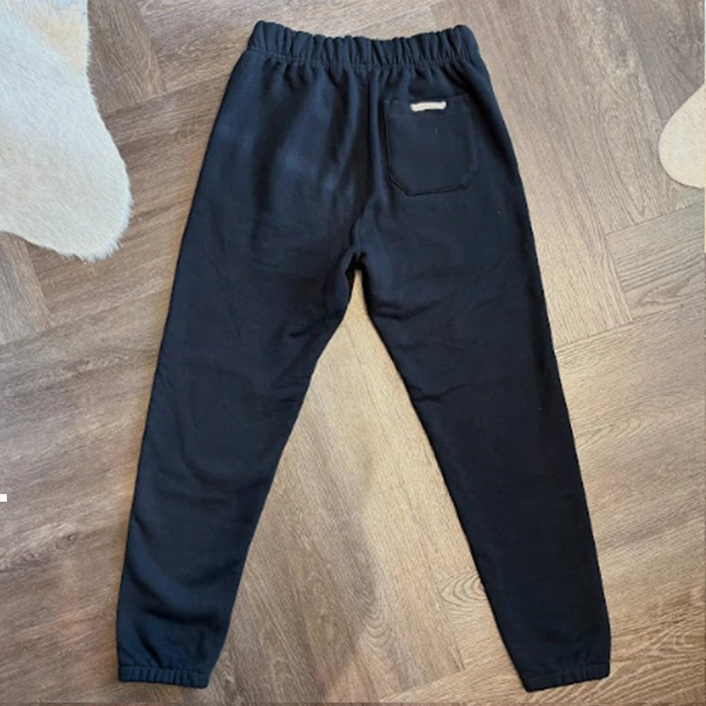 Chrome Hearts Triple Patch Black Sweatpants