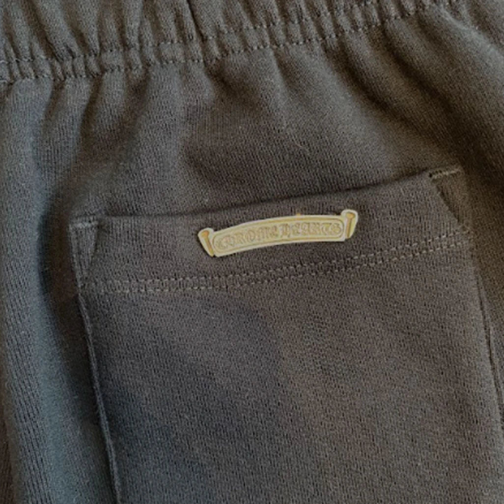 Chrome Hearts Triple Patch Black Sweatpants