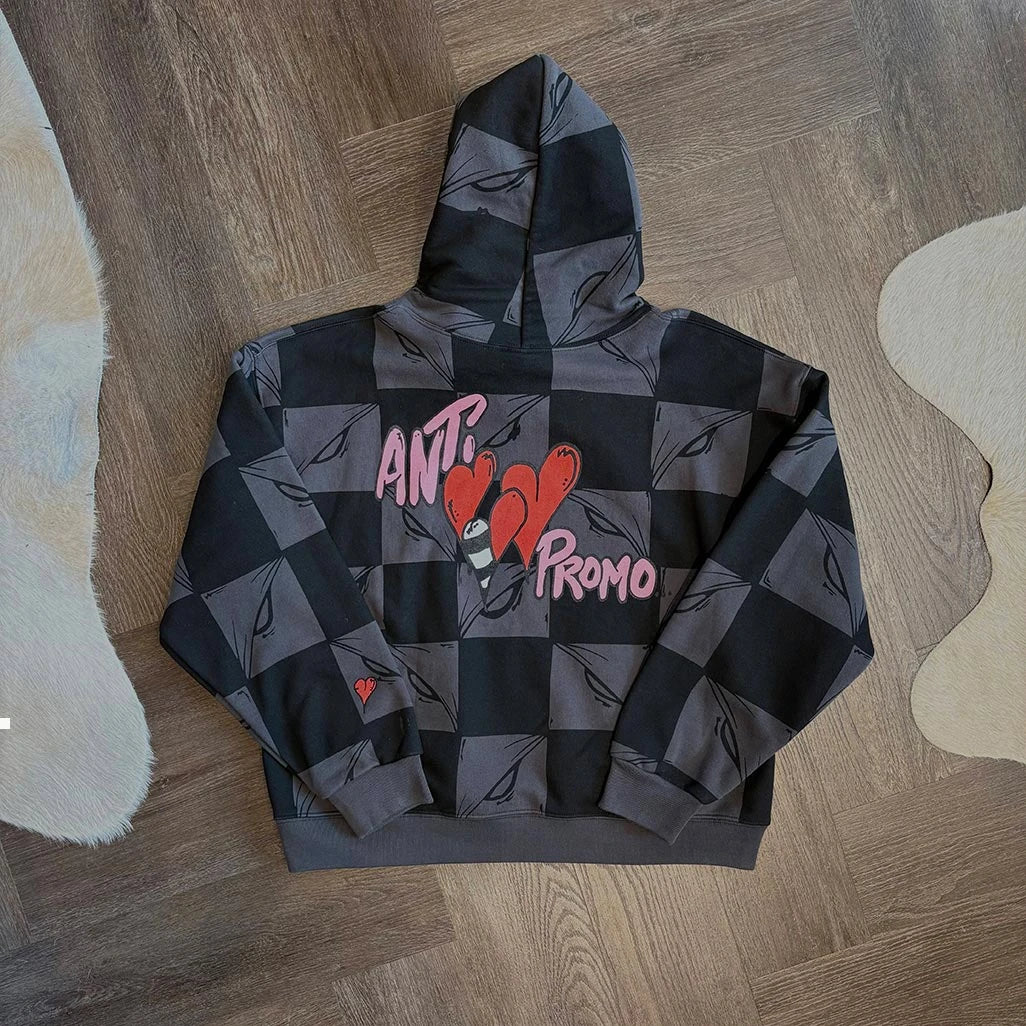 Matty Boy Anti Promo Black Grey Hoodie