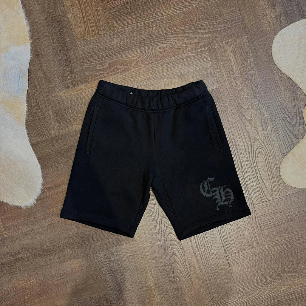 Chrome Hearts CH Black Sweatshorts