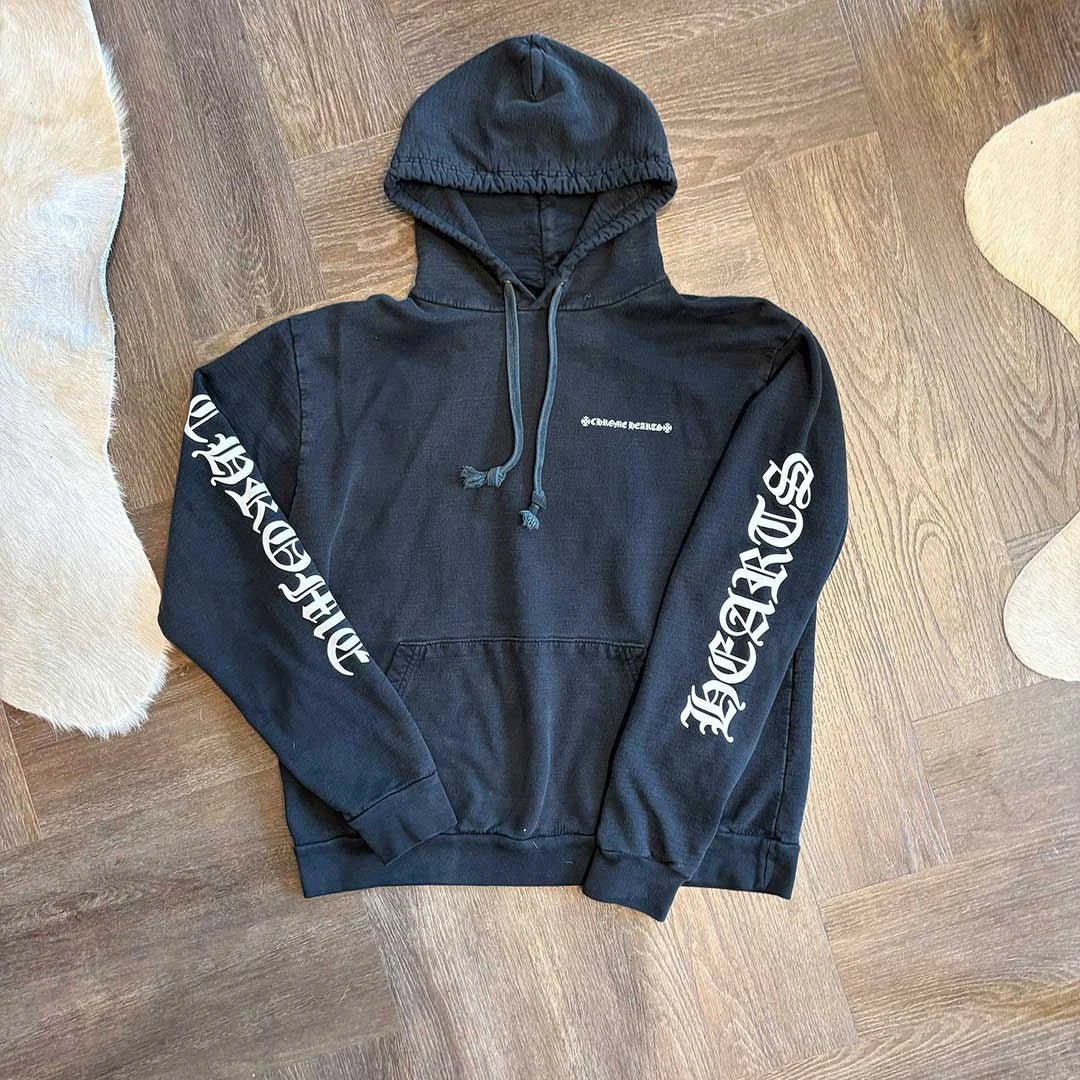Chrome Hearts Spin Black White Multi Cross Hoodie
