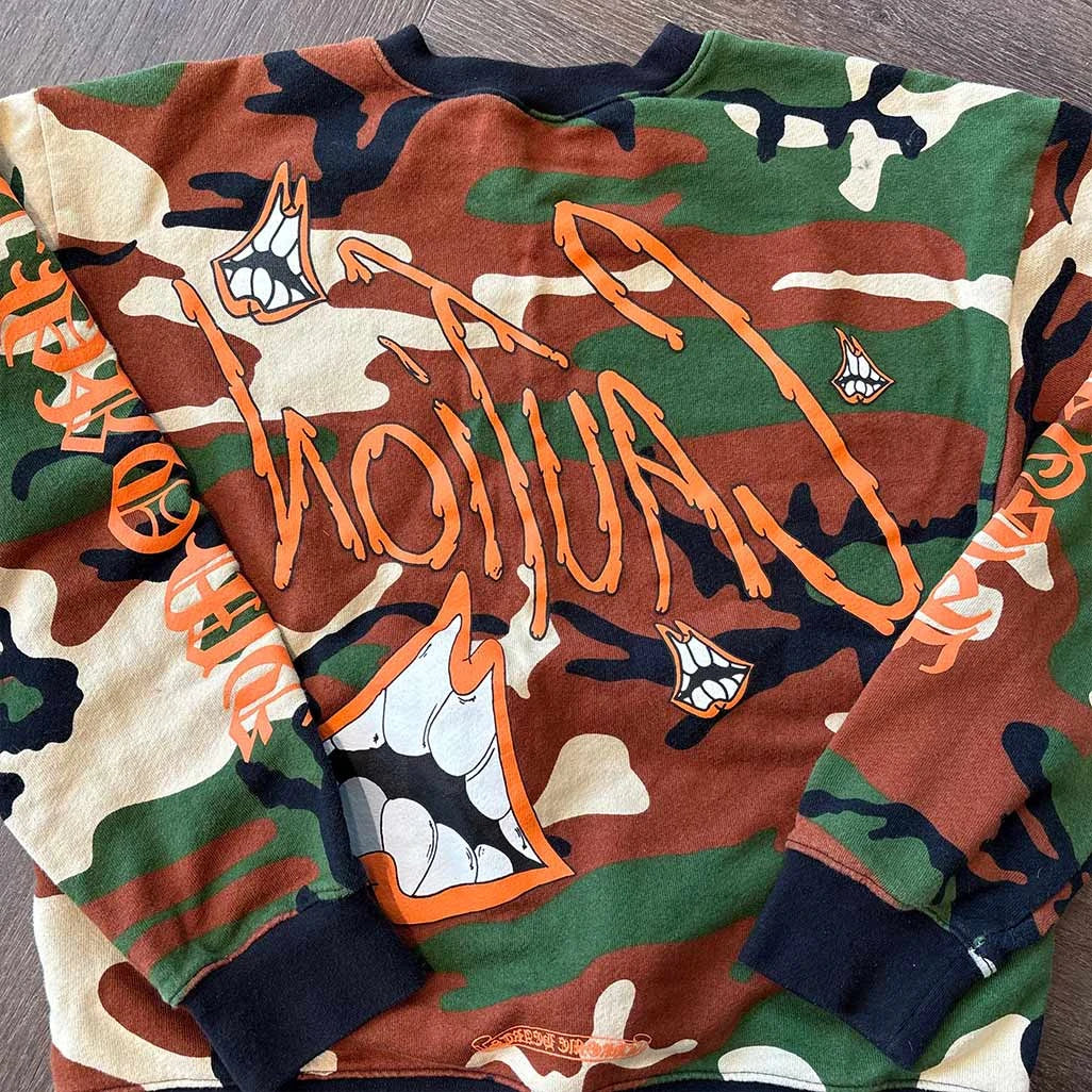 Chrome Hearts Matty Boy Camo Sweatshirt