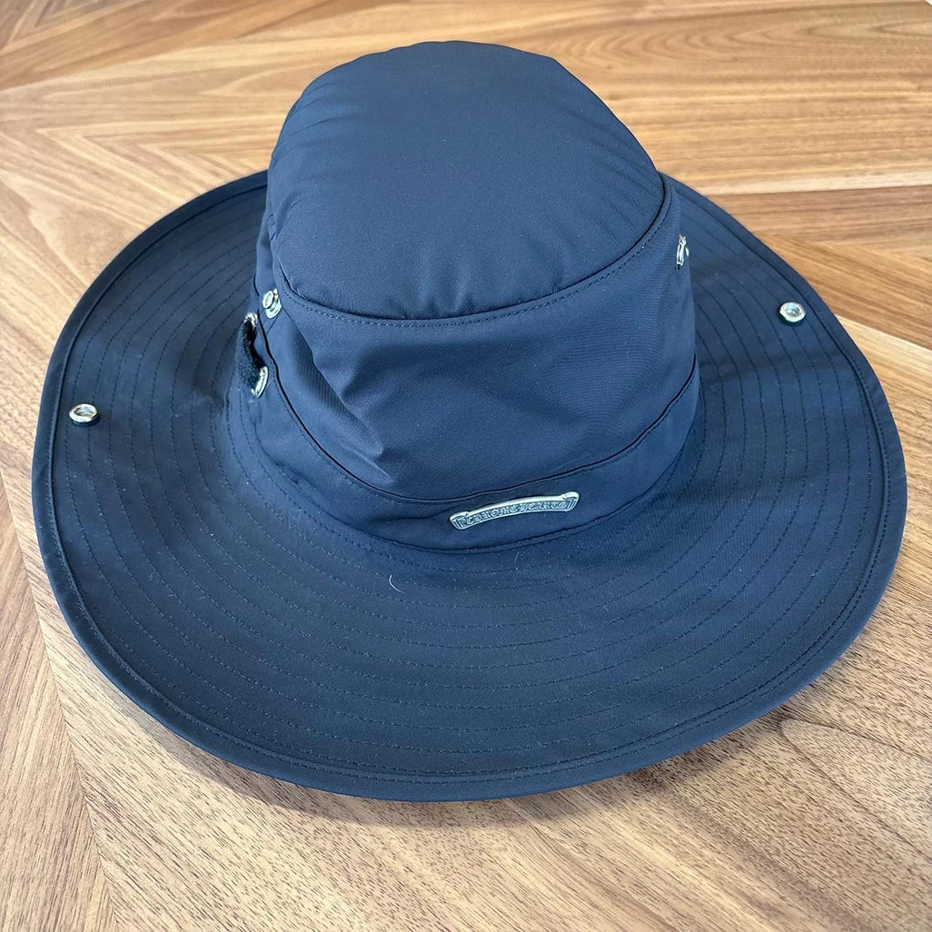 Chrome Hearts Navy Bucket Hat