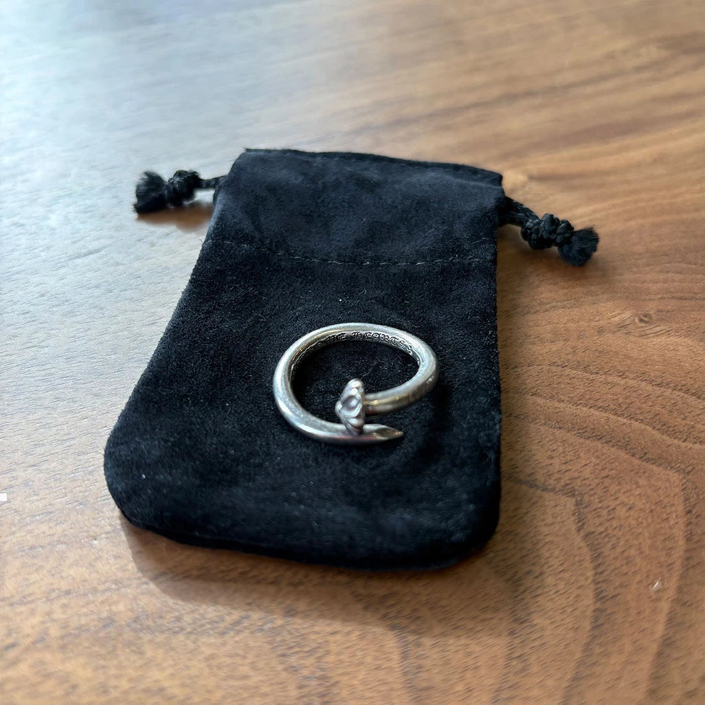 Chrome Hearts Cross Ball Nail Ring