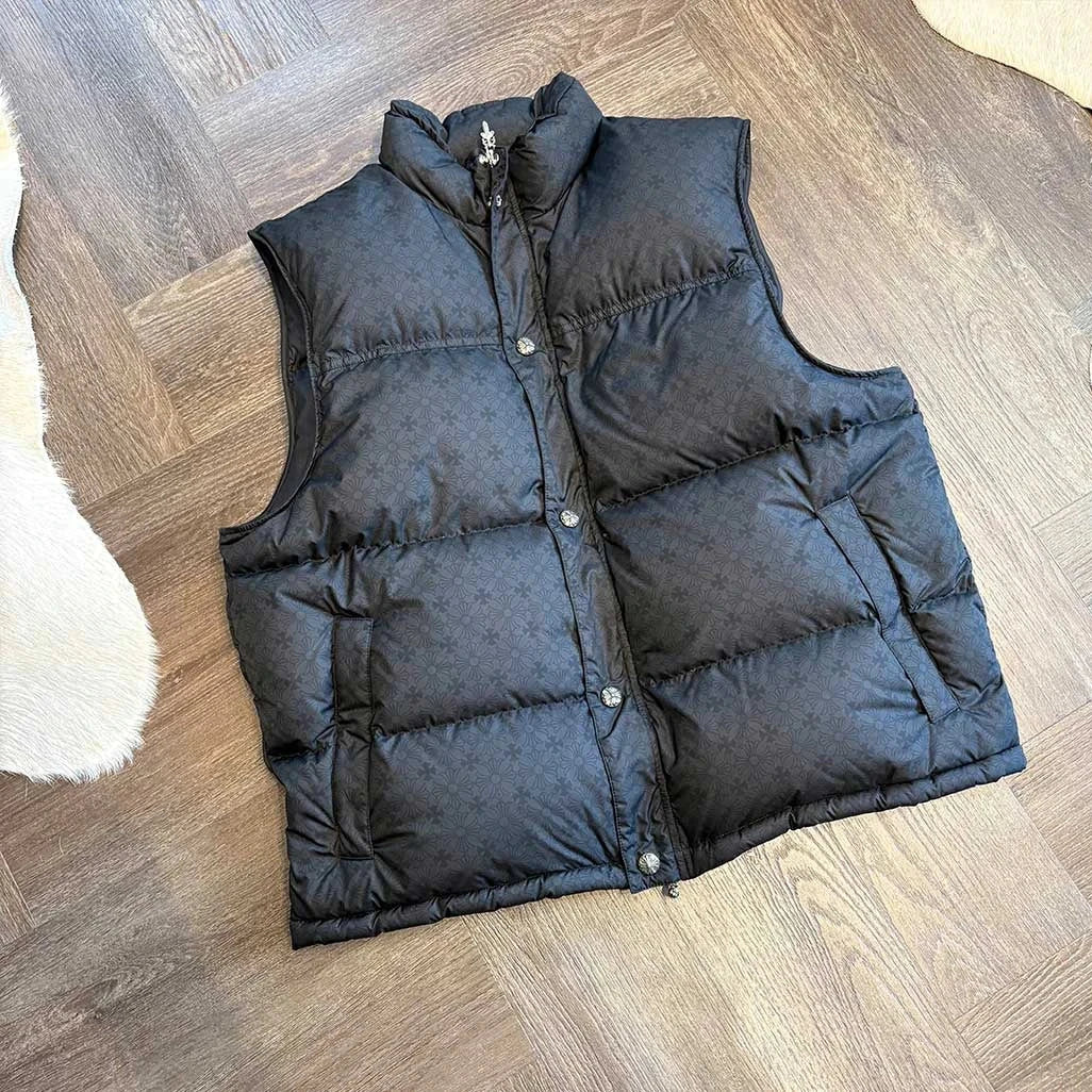 Chrome Hearts Black Monogram Gilet Jacket