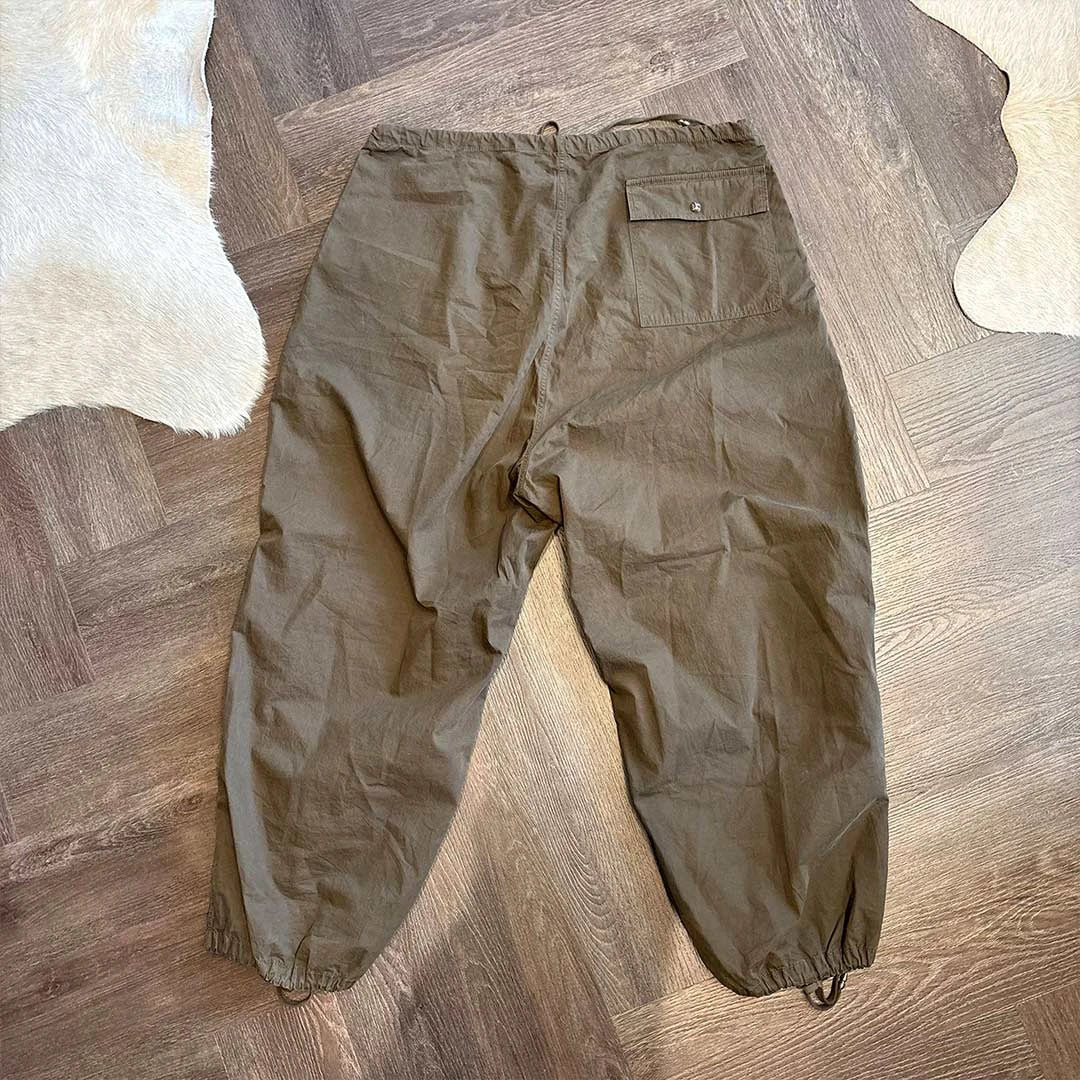 Chrome Hearts Olive Parachute Pants