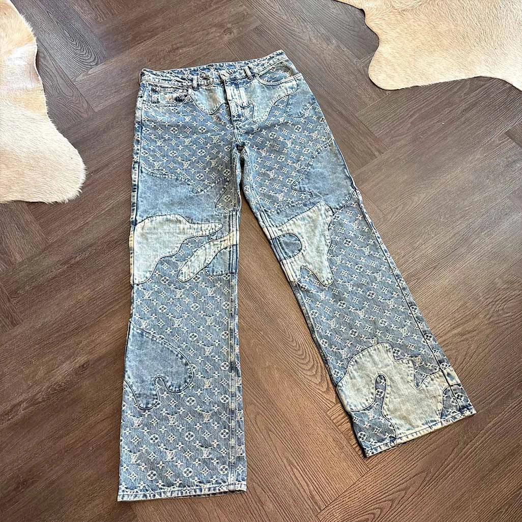 Louis Vuitton Blue Denim Jeans