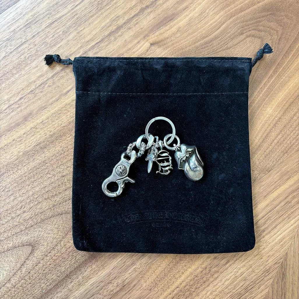 Chrome Hearts Royal Crown Key Dagger Chomper
