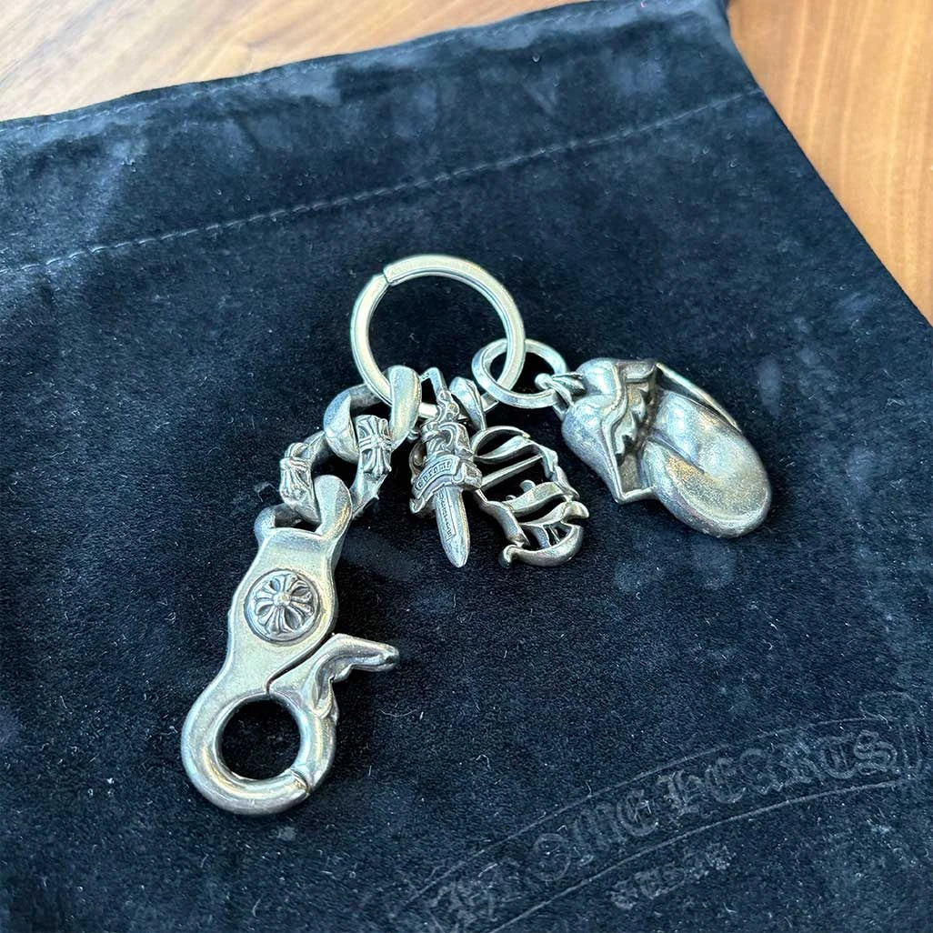 Chrome Hearts Royal Crown Key Dagger Chomper