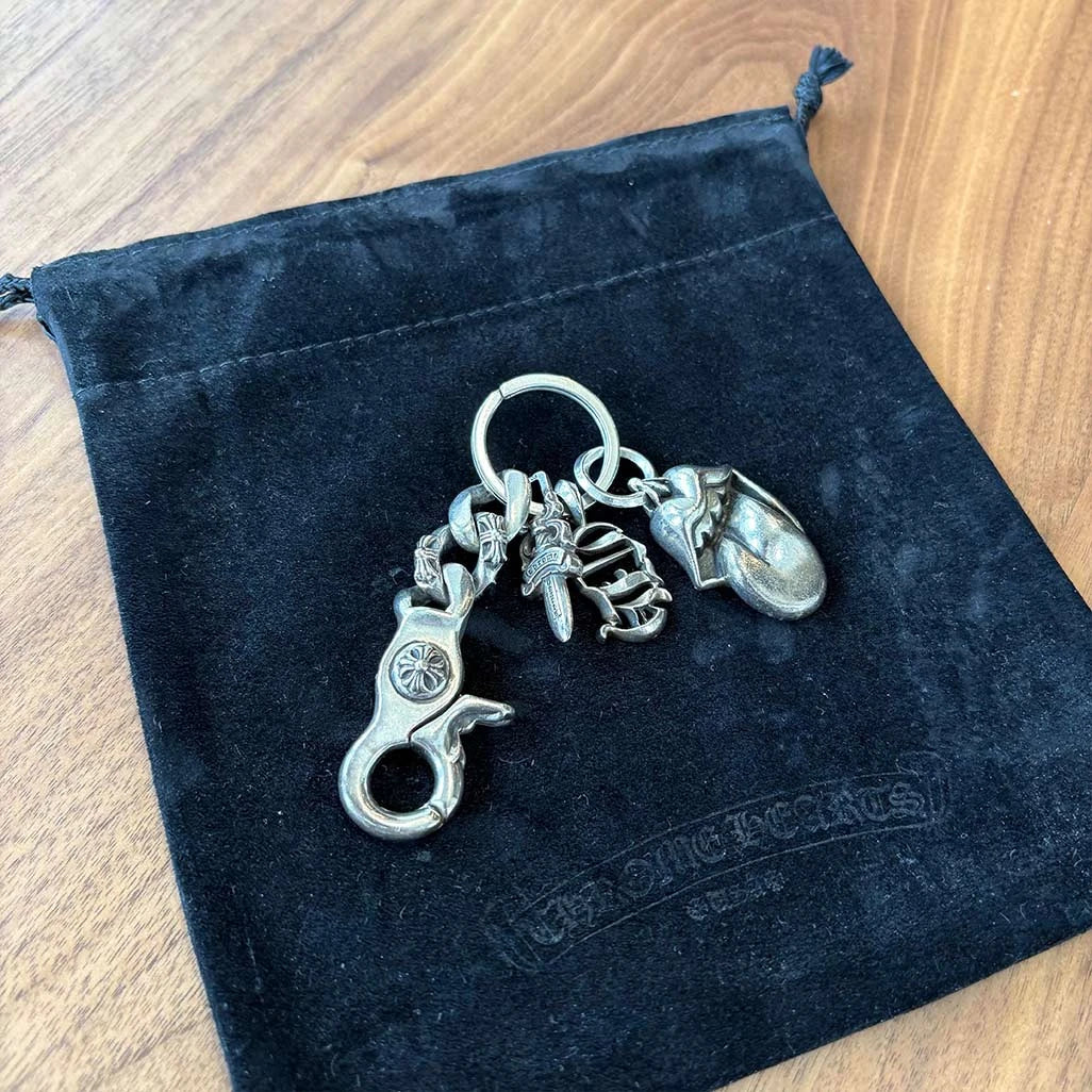 Chrome Hearts Royal Crown Key Dagger Chomper