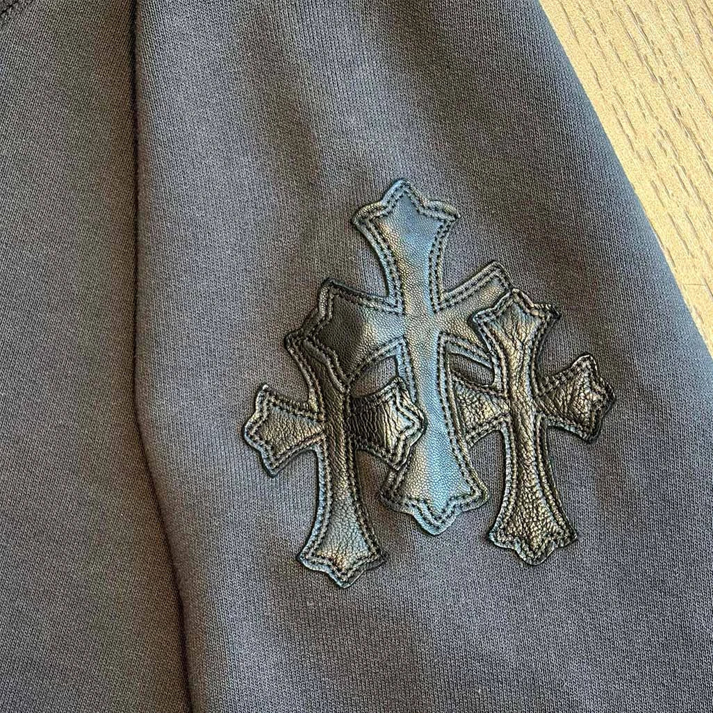 Chrome Hearts Triple Patch Black Paperjam Sweatshirt