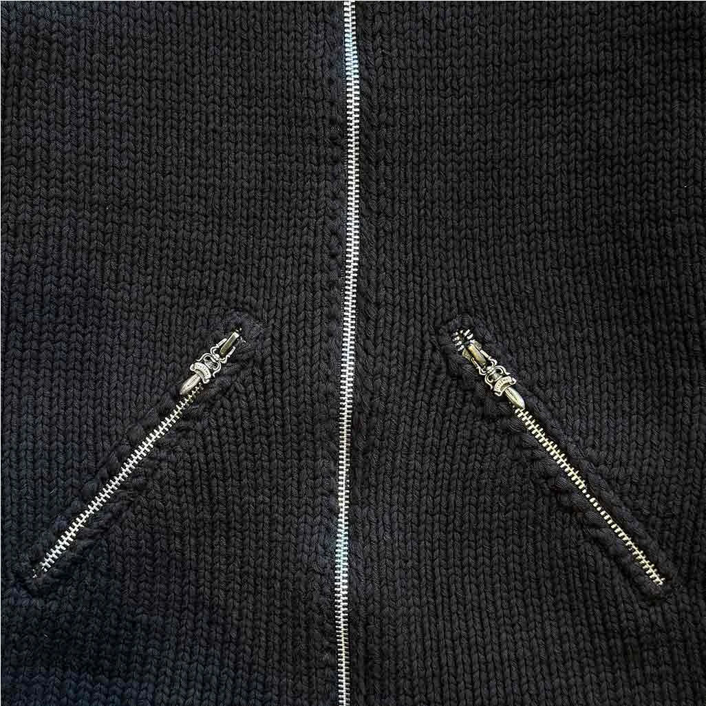 Chrome Hearts Full-Zip Jumper back view