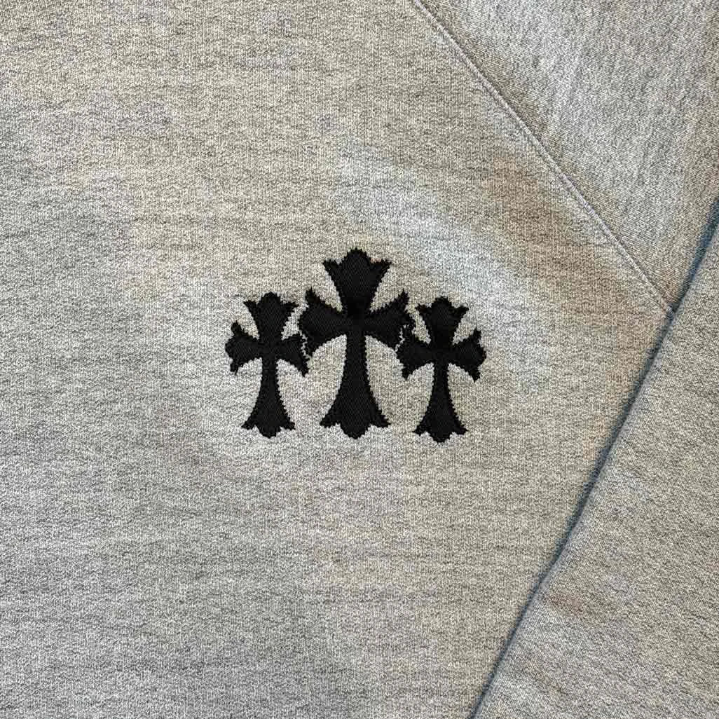 Chrome Hearts Paper Jam hoodie back view