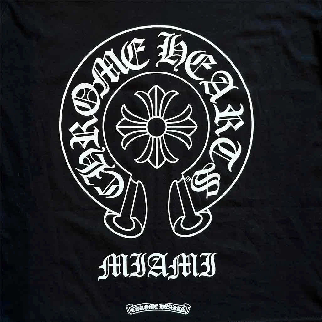 Chrome Hearts Miami Exclusive T-shirt Black White