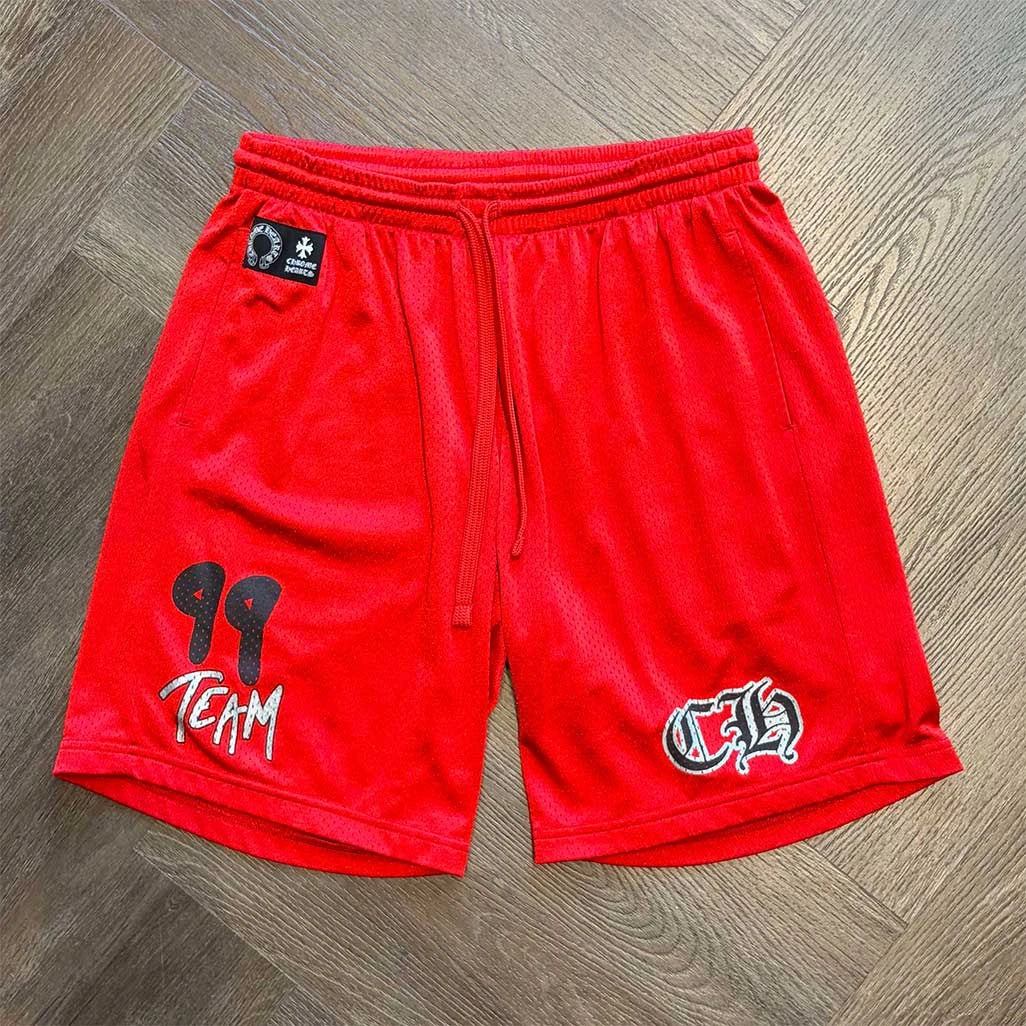 Chrome Hearts Red Matty Boy 99 Shorts