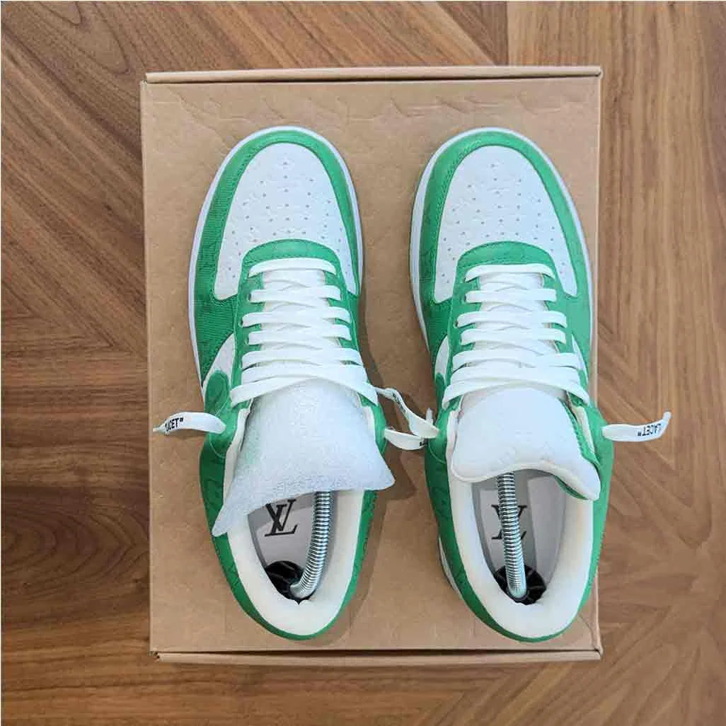 Nike x Louis Vuitton Air Force 1 Green