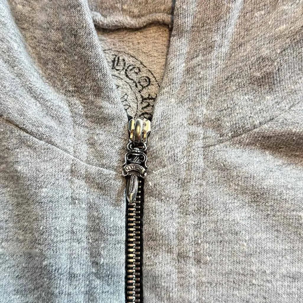 Chrome Hearts Cross Patch Sleeve Quarter Zip