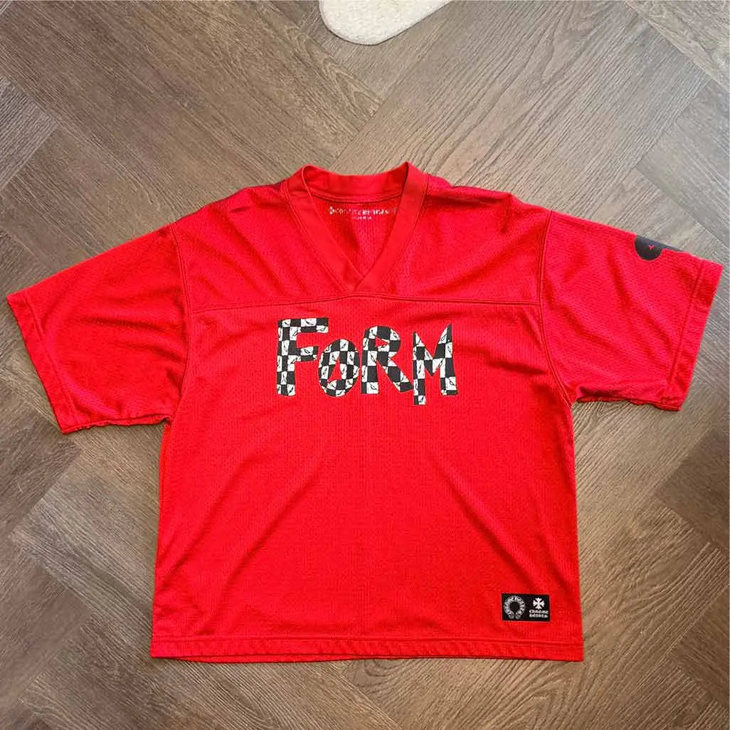Chrome Hearts Matty Boy Form Jersey 'Red'